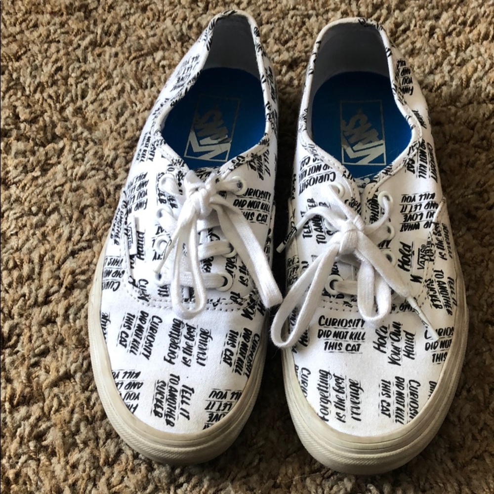 Vans-Baron Von Fancy collaboration shoe size 7